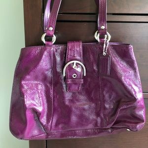Plum Coach a Purse